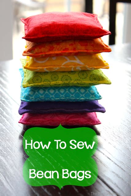 How To Sew Bean Bags For Kids The Inspired Home