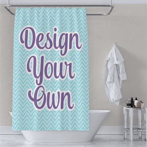 Design Your Own Shower Curtain 71x74 Youcustomizeit