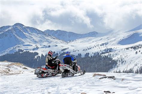 Snowmobiling St Elmo Mount Princeton Hot Springs Resort