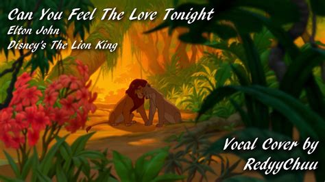 Cover Can You Feel The Love Tonight Elton John The Lion King