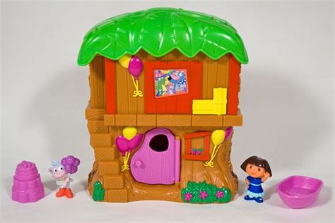 Mattel Dora The Explorer Lets Go Adventure Treehouse Mini Playset