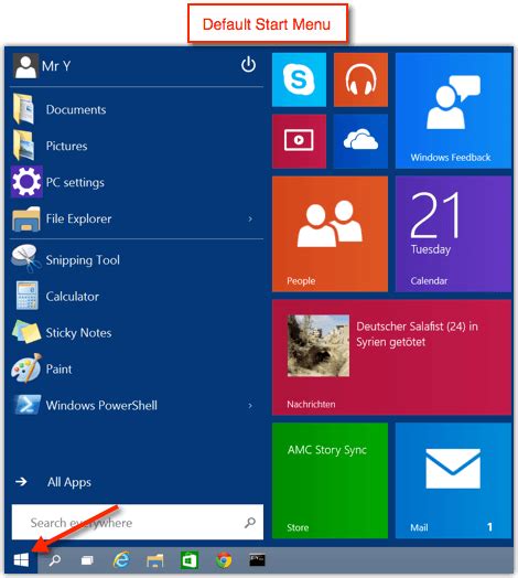 Windows 10 Enable Or Disable Windows 8 Start Screen