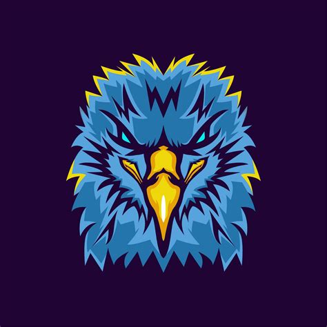 Premium Vector Eagle Head Modern Mascot Logo Logo Design Art
