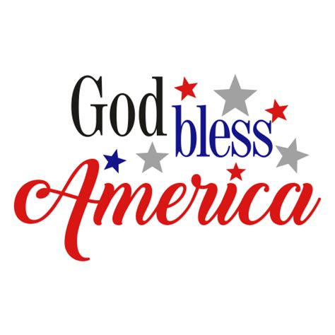 God Bless America Svg Download God Bless America Vector File Online