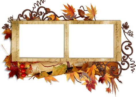 Fall Transparent Png Frame Borders And Frames Frame Romantic Frame