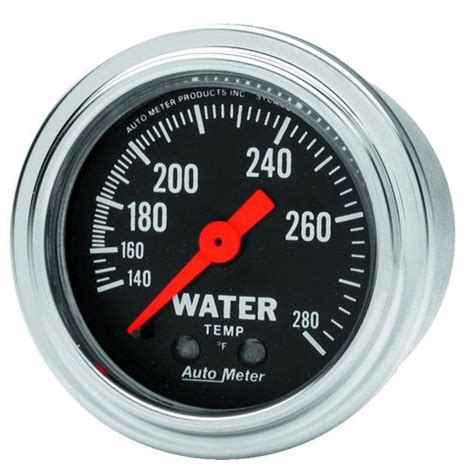 Buy Auto Meter 2431 Traditional Chrome Mechanical Water Temperature