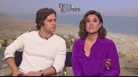 The Stars Of The Dovekeepers Preview Cbs Miniseries Youtube