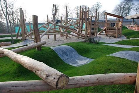 The backyard is a place for fun and family time. Previous Work | Playground design, Natural playground ...