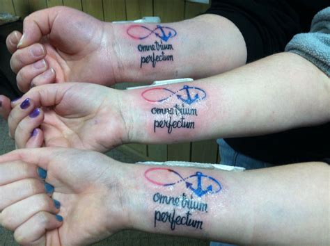 Perfection Comes In Threes Sister Tattoo Three Sister