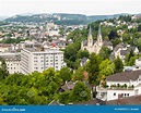 Aerial View of Siegen, City in Germany Stock Photo - Image of north ...