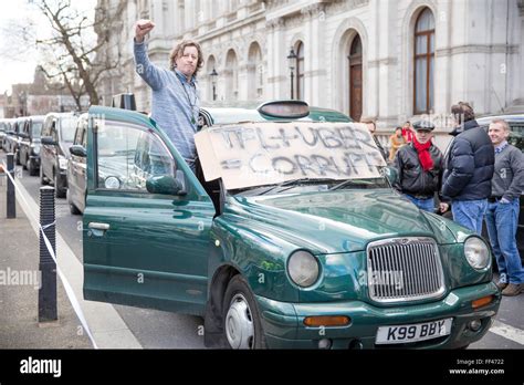 Tfl And Taxi Protest Hi Res Stock Photography And Images Alamy
