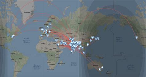 Air India Route Map Live From A Lounge