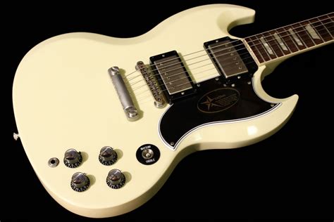 Gibson Custom SG Standard VOS Classic White SN 000872 Gino Guitars