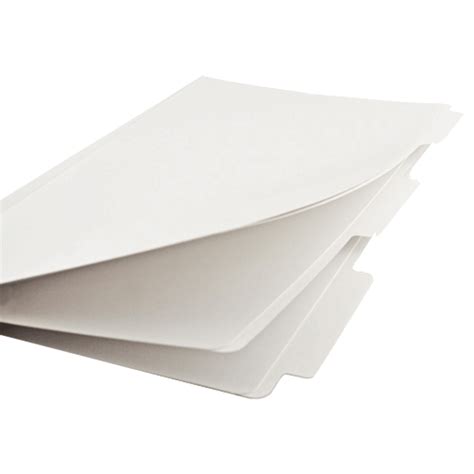 11x17 White Filing Folder 6 Per Package
