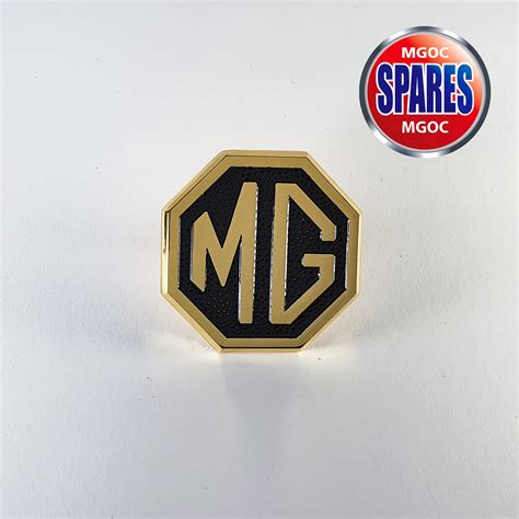 Classic Mg Mgb Mgbgt Mg Midget Jubilee Gold Front Grill Badge Cha507