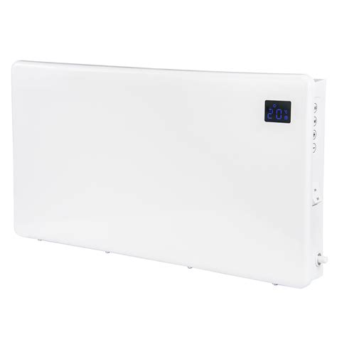 Slimline Panel Heater With Timer Levante 1000w Eco Slimline Digital