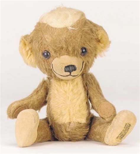 A Rare Merrythought Punkinhead Teddy Bear