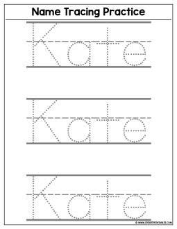 Editable kids life skills tracing printable, custom name age address and birthday, special education printable, preschool life skill read please! Custom Name Tracing Worksheet - Preview | Create Custom ...