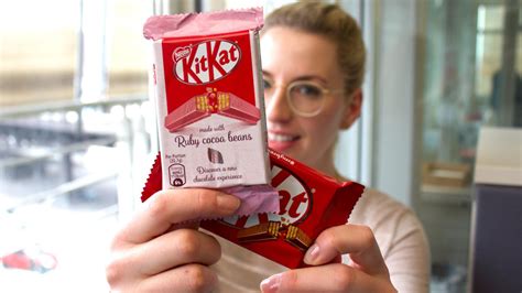 Kitkat In Pink So Schmeckt Der Neue Ruby Riegel Brigittede