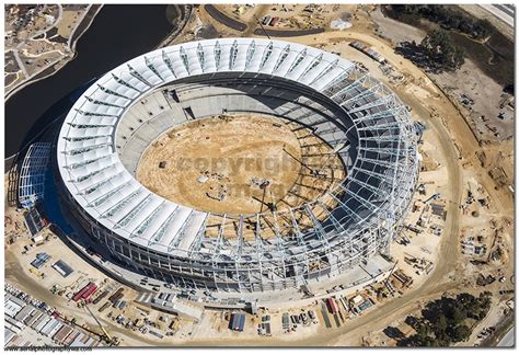 New Perth Stadium Aerial Aerial Photography Wa
