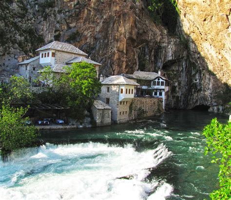 Blagaj Tekija Bosnia The Largest Source Of Drinking Water In Europe