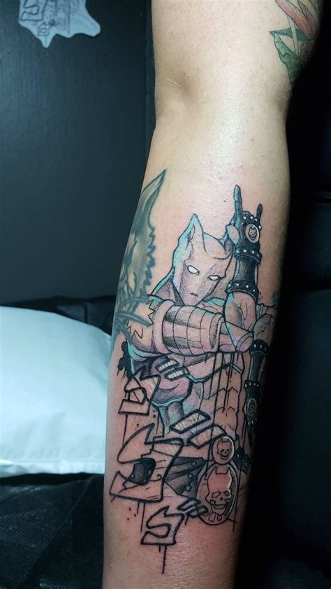 My Killer Queen Tattoo That I Got Done Today R StardustCrusaders