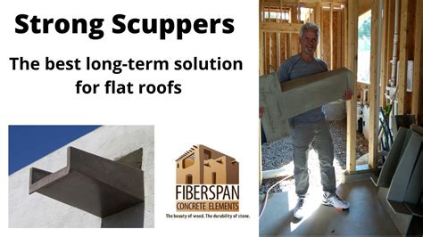 Strong Scuppers The Best Solution For Flat Roof Homes L Sustainable