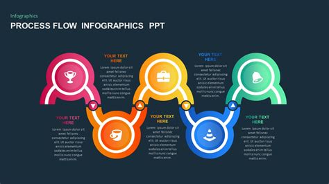 Process Flow Infographic Template Free