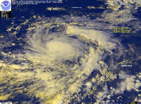 Tiempo Y Clima De El Salvador Y Centroamérica 15 AÑos Del HuracÁn Mitch