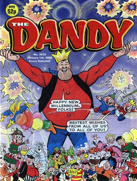Classic Desperate Dan Image On The Dandy Comics Christmas Comics