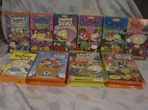 The Rugrats Movie And Rugrats In Paris Vhs Nickelodeon Lot Of Hot Sex