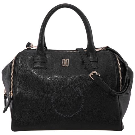 Daks Ladies Cunard Black Leather Bag Whss18211 Bl 8e 5060509611850 Handbags Daks Jomashop