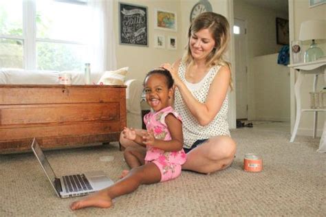 you are so beautiful how white mom bonds with black daughter over her hair
