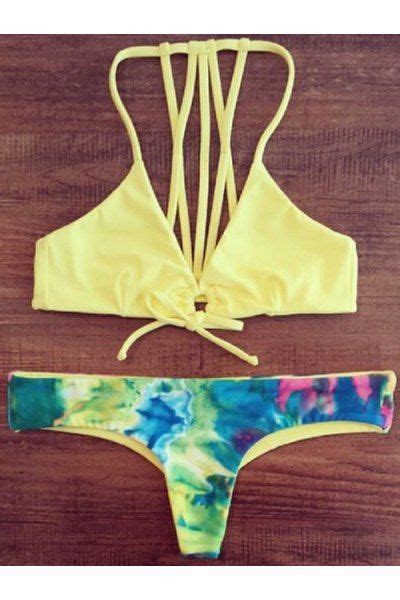 printed reversible yellow bikini set yellow bikinis bikinis bathing my xxx hot girl