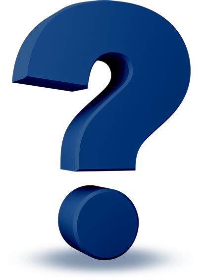 Download 3d Blue Questionmark Featuredcontent Question Mark Icon 3d