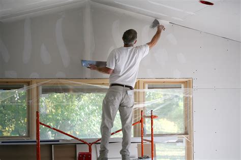 When hanging sheetrock in a room or home always sheetrock ceilings first. Review of Low-Dust Drywall Joint Compound