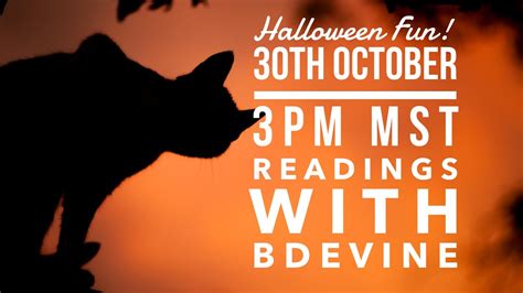 Live Halloween Readings And Fun With Bdevine Dress Up With Me