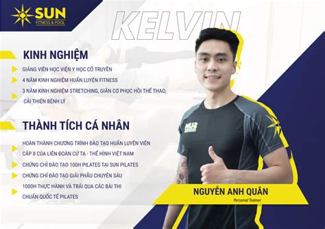 Profile Pesonal Trainer Nguyễn Anh Quân