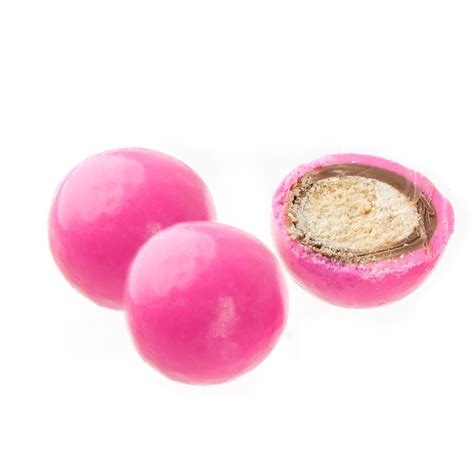 Hot Pink Malted Milk Balls Chocolate Malted Milk Balls Bulk