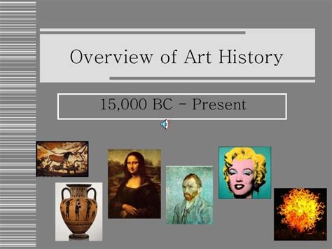 Overview Of Art History