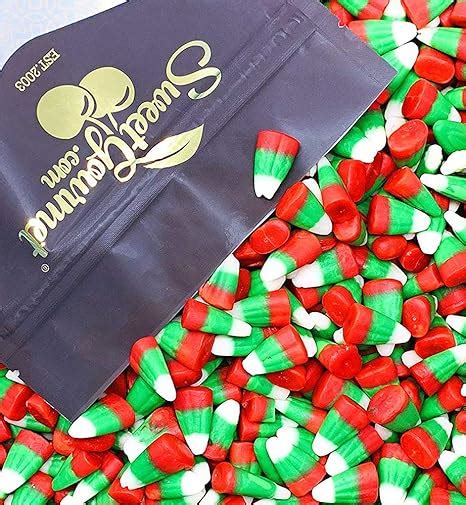Sweetgourmet Holiday Candy Corn Red White And Green
