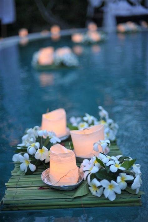 Breathtaking Ways To Dress Up A Pool For A Wedding Backyard Wedding