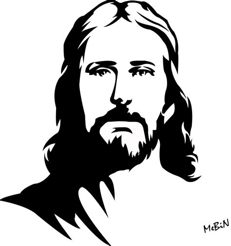 Vector Image Of Jesus
