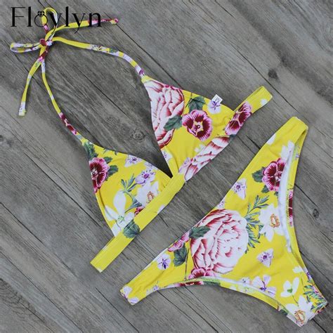 Buy Floylyn 2017 Bikini Set Women Sexy Swimsuit Bikini