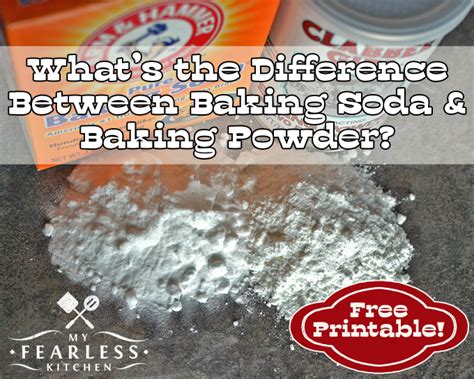 Whats The Difference Between Baking Soda And Baking Powder My