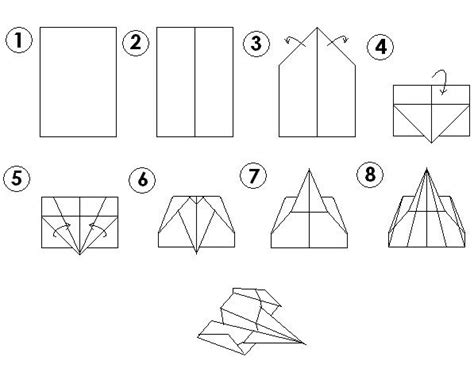 How To Make A Paper Airplane That Goes Far Step By Step How To Make A