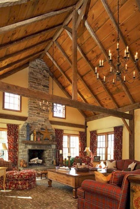 20 Rustic Home Ceiling Design For Beautiful Interior Design Rustic