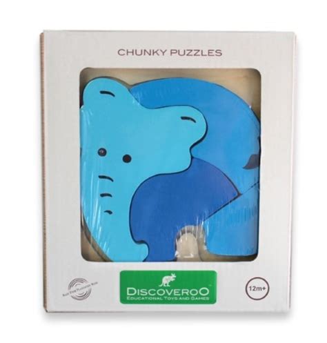 Chunky Animal Puzzle Elephant Twigs Toy Boutique