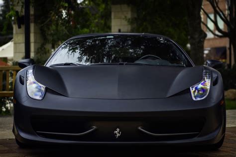 Black Ferrari Images Best Cars Wallpaper