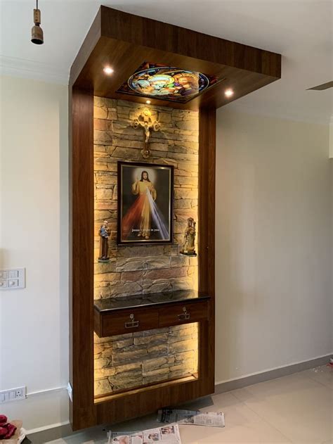 Hindu Prayer Room Design At Home ~ Pooja Puja Mandir Prayer Altar